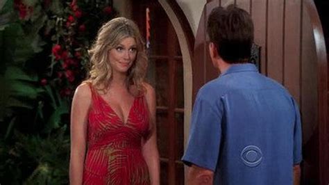 two and a half men season 6 episode 16|alan steals charlie's girlfriend.